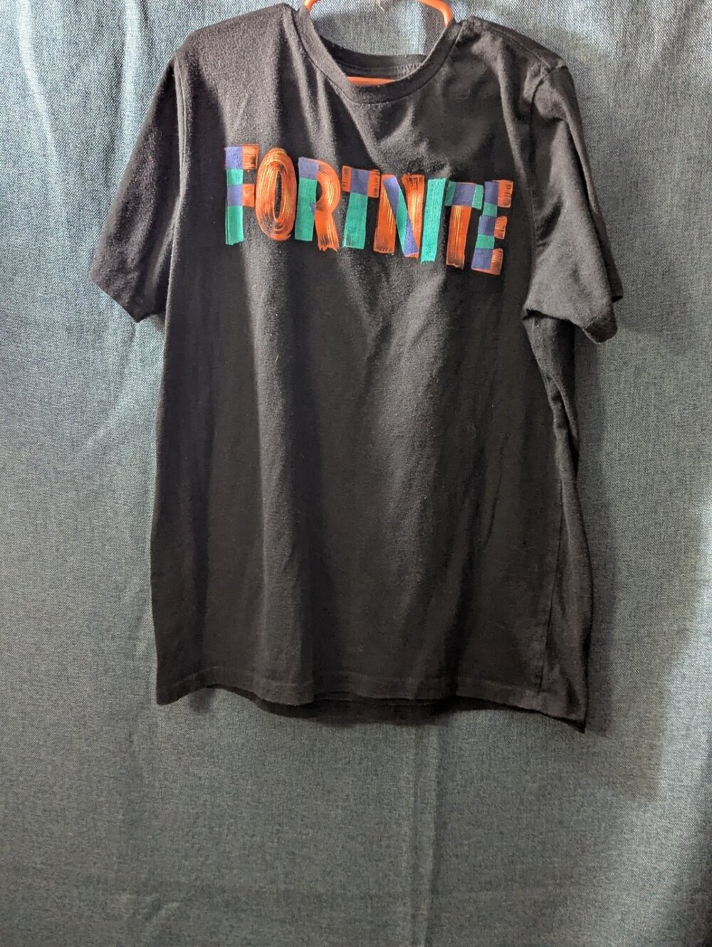 Set Of 2 Fortnite Boys T-Shirts Size L (10-12) Black Graphic Tees Gamer Shirts - Picture 16 of 16